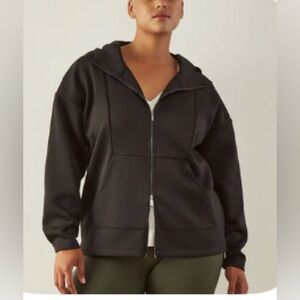 ADAY EUC comfort zone hoodie, black, size M